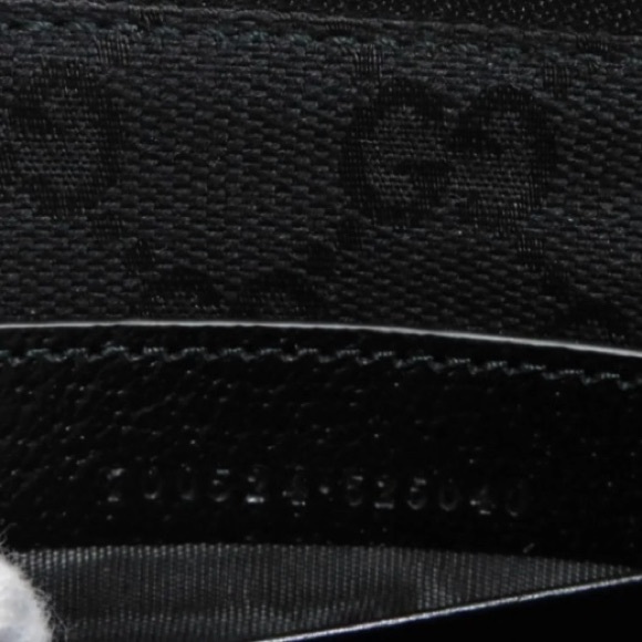 BRAND NEW GUCCI Black Leather Horsebit Clutch/Wristlet - Picture 12 of 15